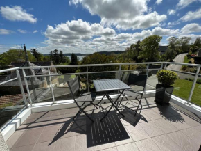 Appartement de charme exposé sud avec vue mer